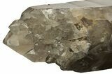 Massive, Double-Terminated Natural Smoky Quartz Crystal #219223-3